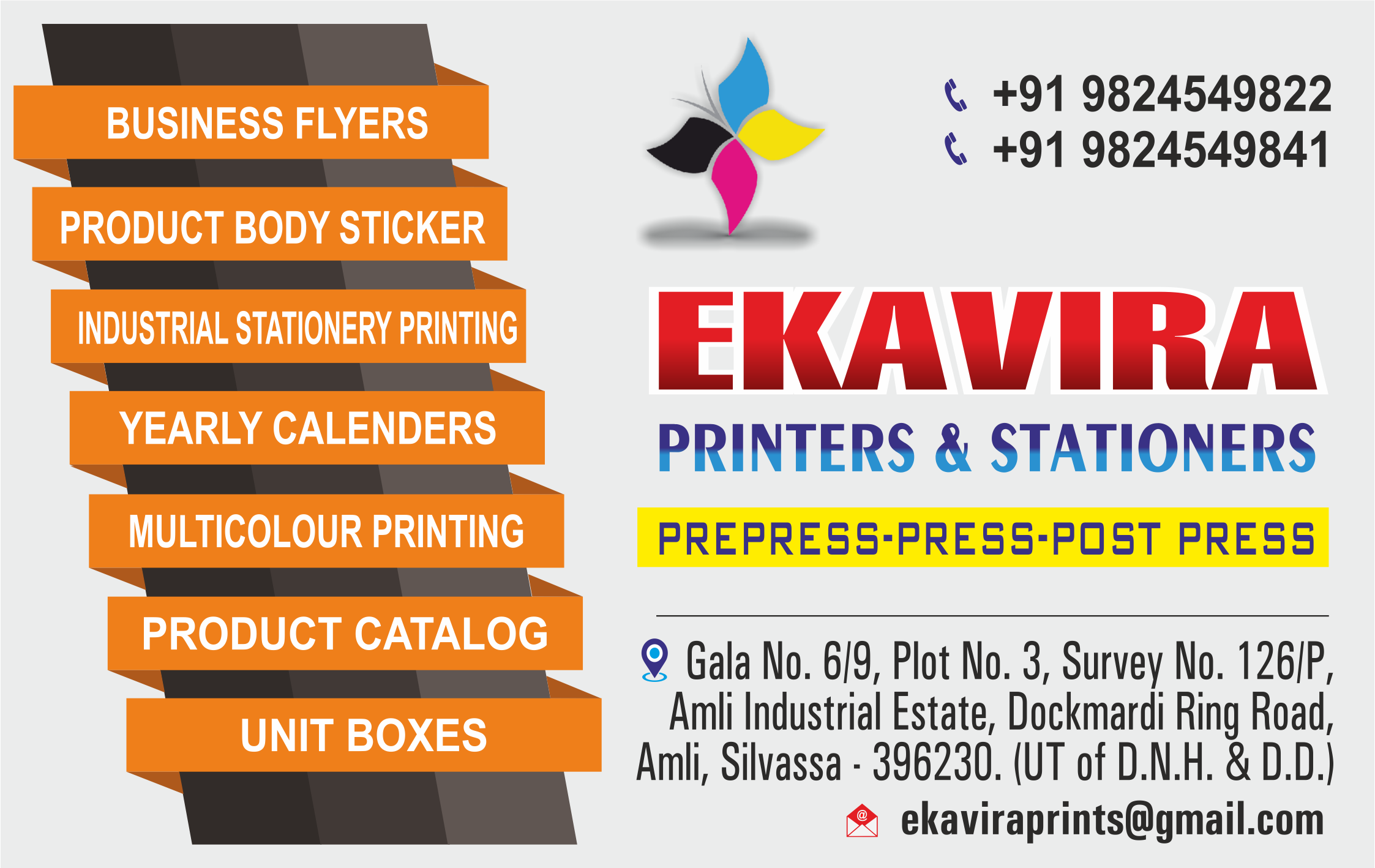 Ekavira Printers & Stationers